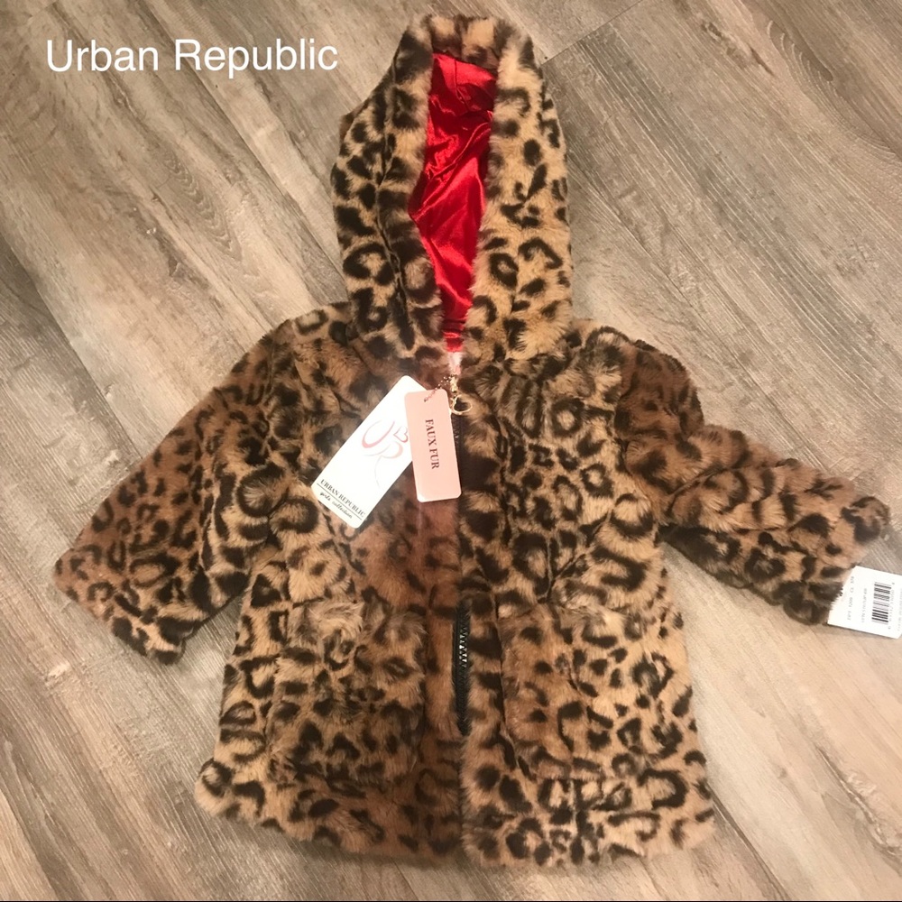 Leopard print coat - Picture 1 of 6